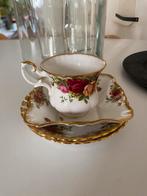 Sir royal albert country roses, Ophalen of Verzenden, Zo goed als nieuw, Kop en/of schotel