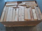2 dozen met (afval)hout., Tuin en Terras, Haardhout, Minder dan 3 m³, Ophalen, Overige houtsoorten, Blokken