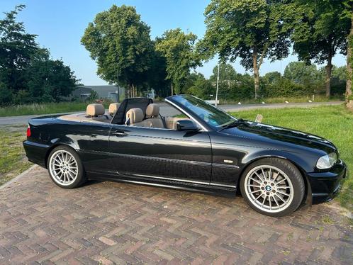 BMW 3-Serie 3.0 CI 330 E46 Cabriolet AUT 2000 Zwart, Auto's, BMW, Particulier, 3-Serie, Benzine, Cabriolet, Automaat, Origineel Nederlands