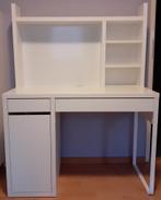 Ikea Micke bureau met bijbehorend opzetstuk, Huis en Inrichting, Bureaus, Ophalen, Zo goed als nieuw