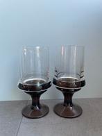 Vintage glazen  Cosmopolitan Sarnen glas 70 jaren, Ophalen of Verzenden, Glas, Overige stijlen, Glas of Glazen