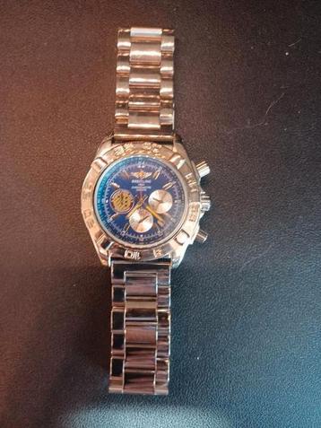 Heren horloge Breitling Chronomat stalen band. beschikbaar voor biedingen