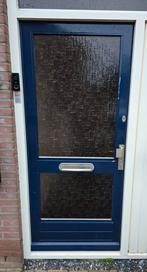 voordeur, hardhout draairichting R2, Doe-het-zelf en Verbouw, Deuren en Horren, Ophalen, Gebruikt, 80 tot 100 cm, Buitendeur