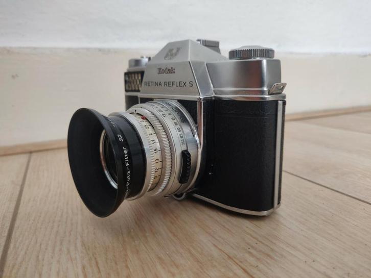Kodak retina reflex s, Audio, Tv en Foto, Fotocamera's Analoog, Gebruikt, Spiegelreflex, Kodak, Ophalen of Verzenden