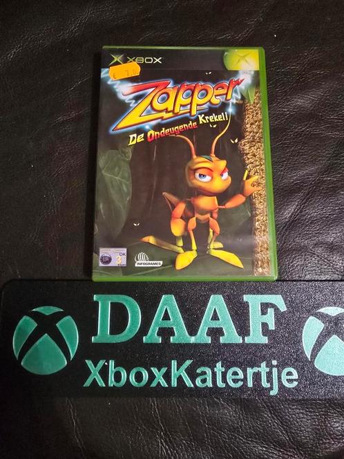 Zapper de ondeugende krekel! - xbox classic & xbox 360, Spelcomputers en Games, Games | Xbox Original, Zo goed als nieuw, Vanaf 3 jaar