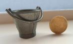 Miniatuur Tinnen emmertje., Antiek en Kunst, Antiek | Tin, Ophalen of Verzenden