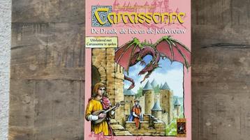 Carcassonne uitbreiding de draak de fee en de jonkvrouw beschikbaar voor biedingen