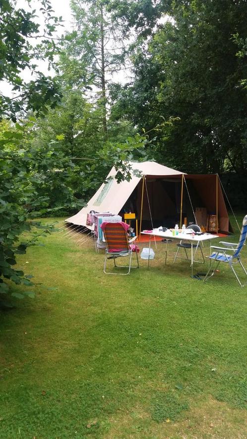 6 persoons tent (Zilvermeeuw), Caravans en Kamperen, Tenten, tot en met 6, Gebruikt, Ophalen