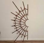 vintage retro brutalist wandsculptuur wand decoratie mcm, Ophalen of Verzenden, Huis en Inrichting