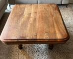 Massief houten salontafel, geschuurd om zelf af te stylen, Zo goed als nieuw, Minder dan 50 cm, Rechthoekig, 50 tot 100 cm