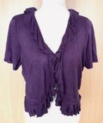 Debbenhams vest/bolero maat 44, Kleding | Dames, Ophalen of Verzenden, Zo goed als nieuw, Maat 42/44 (L), Paars
