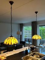 Tiffany hanglampen (2 stuks), Ophalen, Gebruikt, Minder dan 50 cm