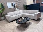 ZGAN Goossens Velvet Velours Hoekbank - Greige - 270 x 270