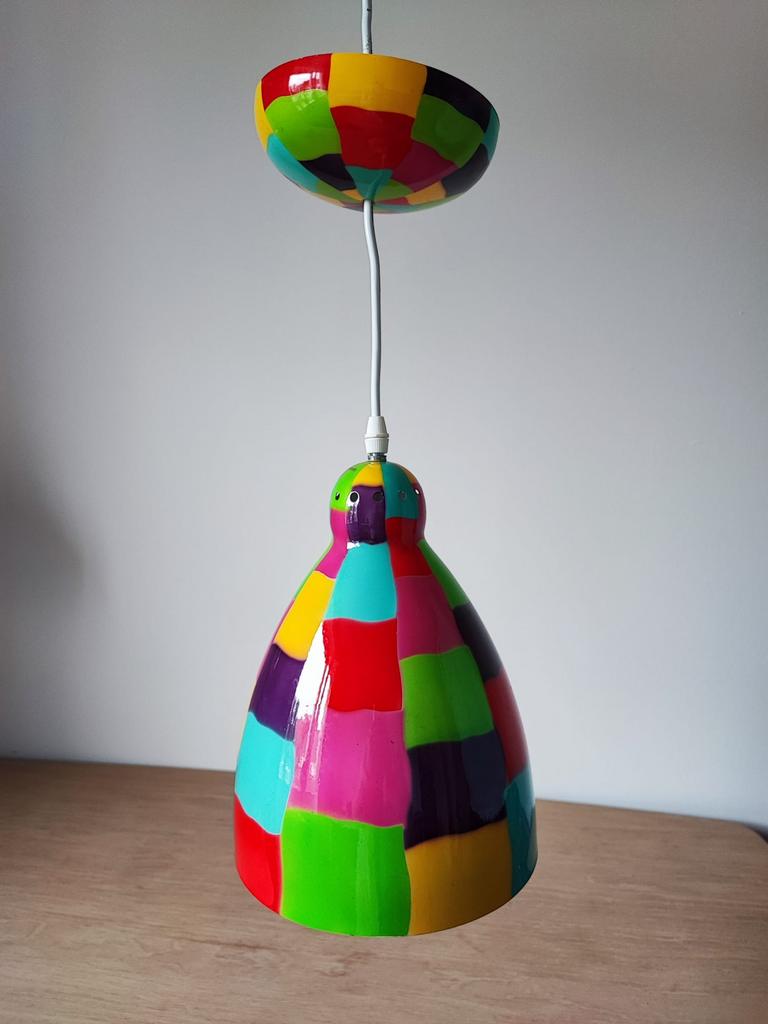 Hanglamp Pylones kinderkamer, Ophalen of Verzenden, Gebruikt, Metaal, Minder dan 50 cm