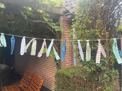 Stoffen slinger, handgemaakt, Hobby en Vrije tijd, Feestartikelen, Nieuw, Versiering, Geboorte of Huwelijk, Ophalen of Verzenden