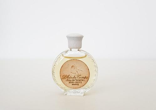 Nina Ricci parfum miniatuur L'air du Temps EDT - Lalique, Verzamelen, Parfumverzamelingen, Miniatuur, Gevuld, Ophalen of Verzenden