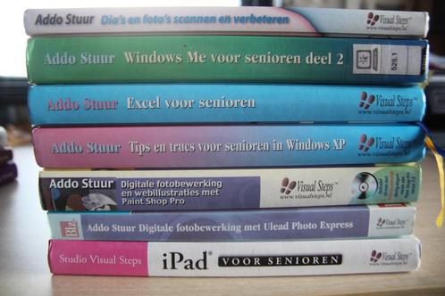 7 st Computer leerboeken senioren meerdere onderwerpen., Boeken, Informatica en Computer, Zo goed als nieuw, Overige onderwerpen