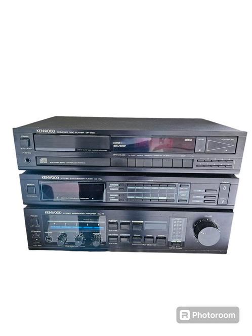 Kenwood set - DP860 ; KT-75L ; KA74, Audio, Tv en Foto, Stereo-sets, Cd-speler, Overige merken, Ophalen of Verzenden