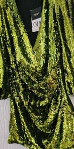 Zara pailletten jurk, Kleding | Dames, Jurken, Zara, Nieuw, Ophalen of Verzenden, Maat 36 (S)