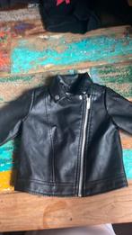 Leren jasje maat 80, Kinderen en Baby's, Babykleding | Maat 86, Ophalen of Verzenden, Zo goed als nieuw, Meisje, Jasje