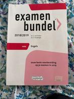 Examenbundel Engels VWO 2018/2019, Ophalen of Verzenden, Gelezen, VWO, Engels