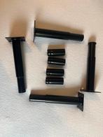 IKEA Sultan Steunpoot Zwart - 4 stuks, Ophalen of Verzenden, Gebruikt