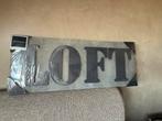 Houten Loft Schilderij - Nieuw in Verpakking, Huis en Inrichting, Woonaccessoires | Tekstborden en Spreuken, Ophalen, Nieuw