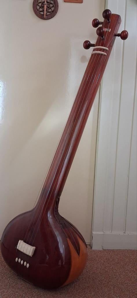 Tanpura, male, 5-snarig., Muziek en Instrumenten, Ophalen, Zo goed als nieuw, Akoestisch, 5-snarig