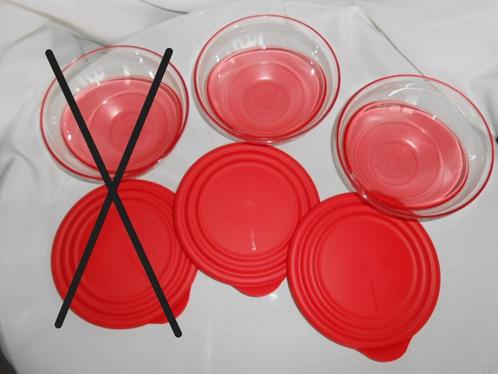 Tupperware Eleganzia kommen Rood 600ML NIEUW, Huis en Inrichting, Keuken | Tupperware, Nieuw, Bak of Kom, Rood, Ophalen of Verzenden