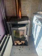 Houtkachel te koop met afvoer, Ophalen, Gebruikt, Hout, Houtkachel