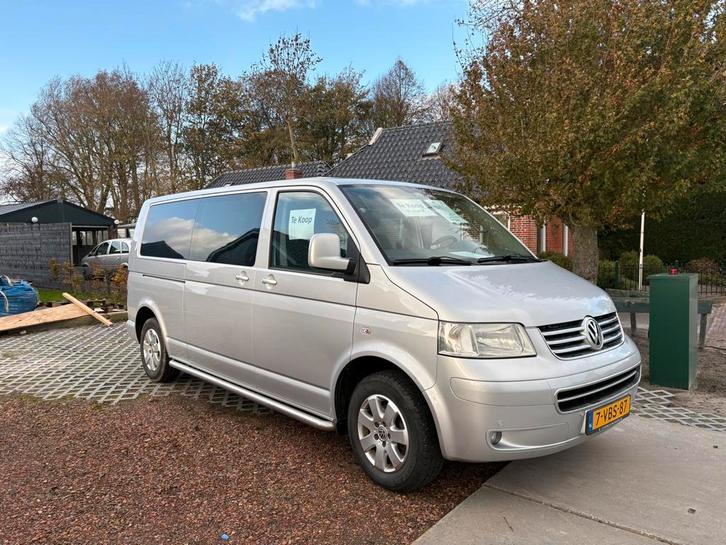 Volkswagen Transporter Bestel L2H1 2.5 D 96KW DC AUT 2009, Auto's, Bestelauto's, Particulier, ABS, Achteruitrijcamera, Airbags