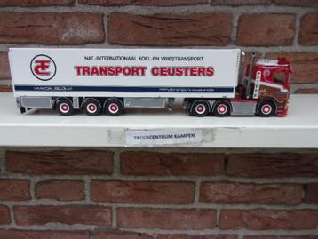 Tekno  Scania  met  koeloplegger  van Ronny  Ceusters. beschikbaar voor biedingen