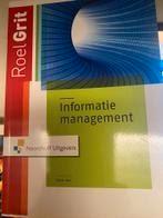 Informatie Management, Ophalen of Verzenden, Alpha, Zo goed als nieuw, HBO