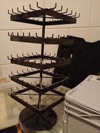 Draaibare sieraden molen -zwart metalen sieraden display, Sieraden, Tassen en Uiterlijk, Ringen, Gebruikt, IJzer of Staal, Zwart