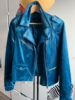 Blauw fluwelen jas M. Vero Moda. Zgan, Maat 38/40 (M), Blauw, Ophalen of Verzenden, Zo goed als nieuw