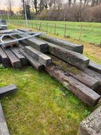 Azobe balken/palen - Robuust en duurzaam, Doe-het-zelf en Verbouw, Hout en Planken, Gebruikt, Balk, Overige houtsoorten, Ophalen