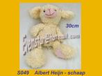 S049 Schaap - Albert Heijn : teddy schaapje 30cm, Ophalen, Zo goed als nieuw, Overige typen