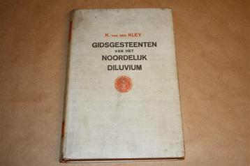 Boek. Gidsgesteenten van het Noordelijk diluvium. 1946. beschikbaar voor biedingen