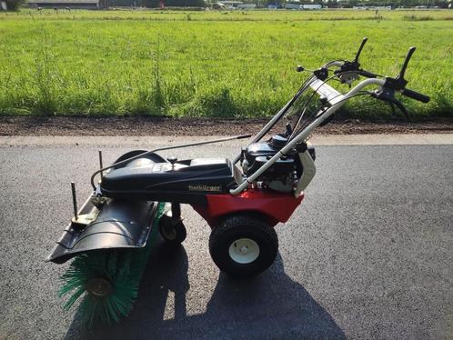 TIELBURGER veegmachine (type TK58 Hydrostat, 120 cm., hydro), Tuin en Terras, Veegmachines, Zo goed als nieuw, Ophalen of Verzenden