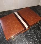 Backgammon koffer, Hobby en Vrije tijd, Gezelschapsspellen | Bordspellen, Ophalen of Verzenden, Zo goed als nieuw