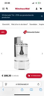 Kitchenaid FOODPROCESSOR 3,1 L - CLASSIC, Ophalen of Verzenden, Zo goed als nieuw, Blender