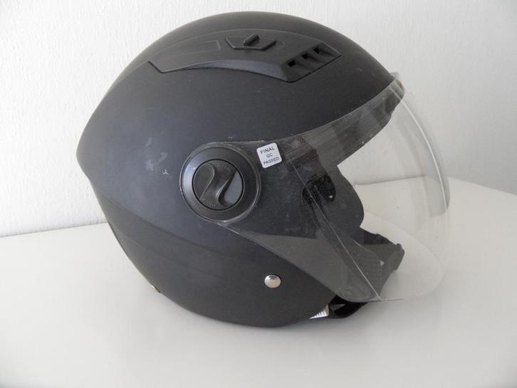 Jethelm merk Bayard, maat medium, Fietsen en Brommers, Brommerhelmen, Zo goed als nieuw, Medium, Ophalen of Verzenden