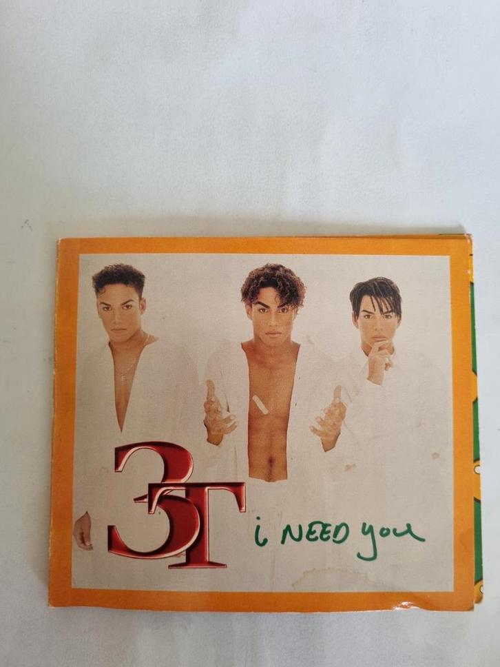3T - I need you. Cd single, Cd's en Dvd's, Cd Singles, Ophalen of Verzenden