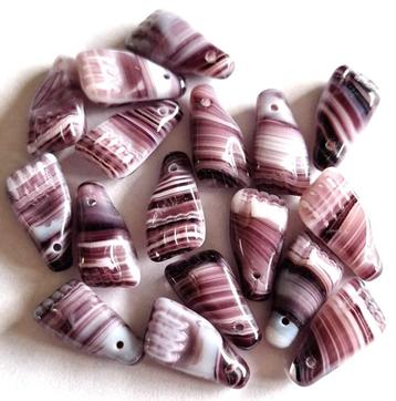 Aparte vorm glas kralen 13x8 mm beschikbaar voor biedingen