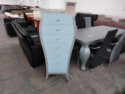 Kast (hoge dressoir kast), 135 hoog, met 7 laden. Metaal., Huis en Inrichting, Kasten | Dressoirs, Zo goed als nieuw, 50 tot 100 cm