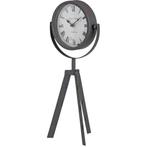 Stille tafelklok op poten, Huis en Inrichting, Woonaccessoires | Klokken, Ophalen of Verzenden, Nieuw, Wandklok