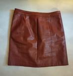 MINI rok van FAUX leer ZGAN, Bruin, Maat 42/44 (L), Ophalen of Verzenden, Zo goed als nieuw