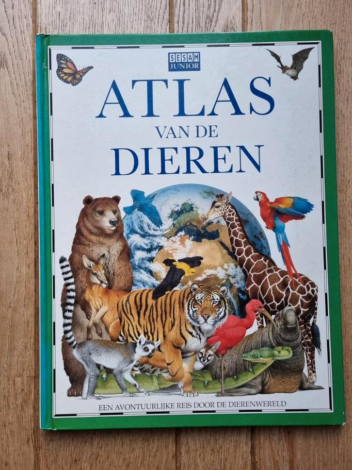 Atlas van de dieren, Sesam Junior / 9789024649280, Boeken, Atlassen en Landkaarten, Gelezen, Overige atlassen, Wereld, 1800 tot 2000