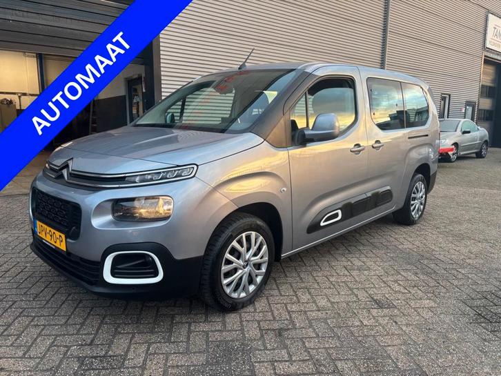 Citroën Berlingo XL 1.2i Live 7p AUTOMAAT 130 PK NWE DISTR., Auto's, Citroën, Bedrijf, Te koop, Berlingo, ABS, Airbags, Airconditioning
