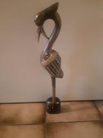 4 Houten Vogels., Antiek en Kunst, Ophalen of Verzenden